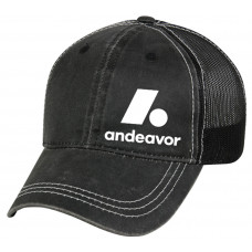 Weathered Cotton Meshback