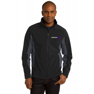 Core Colorblock Soft Shell Jacket