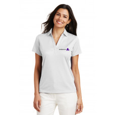 Ladies Performance Fine Jacquard Polo