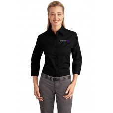 Ladies 3/4-Sleeve Easy Care Shirt