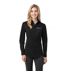 Ladies Stretch Poplin Shirt