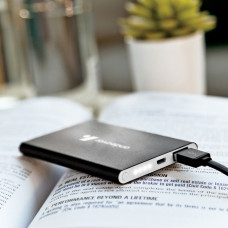 4000 mAh power bank with  UL battery & metallic finish