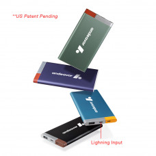 5,000 mAh power bank with both a lightning and Micro USB input
