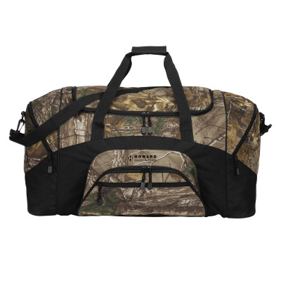 Camouflage Colorblock Sport Duffel
