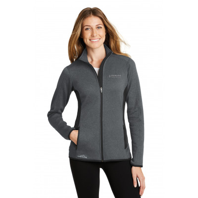 Eddie Bauer® Women's Full-Zip Heather Stretch Fleece Jacket