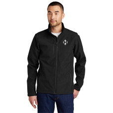 Eddie Bauer® Shaded Crosshatch Soft Shell Jacket