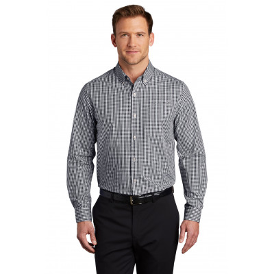 Broadcloth Gingham Easy Care Shirt